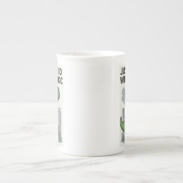 Nur hier, um Havoc zu schreiben Porzellantasse