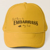 Nur hier, um mein Kind zu umarmen Truckerkappe (Vorderseite)