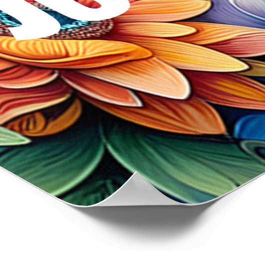 Nur hier, um zu bewundern poster (Ecke)