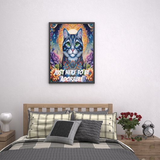 Nur hier, um zu bewundern poster