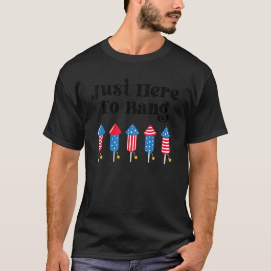 Nur hier zu Bang 4. Juli Feuerwerk 2 T-Shirt (Vorderseite)