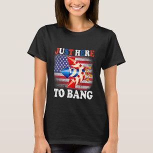 Nur hier zu Bang 4. Juli Feuerwerk Amerika Fl T-Shirt