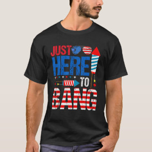 Nur hier zu Bang 4. Juli Feuerwerk Patriotic T-Shirt