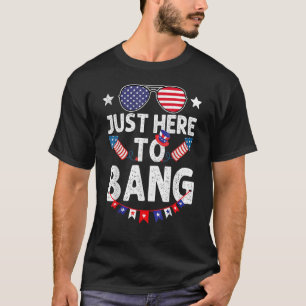 Nur hier zu Bang 4. Juli Feuerwerk Patriotic T-Shirt