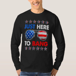 Nur hier zu Bang 4. Juli Feuerwerk Sonnenbrille T-Shirt