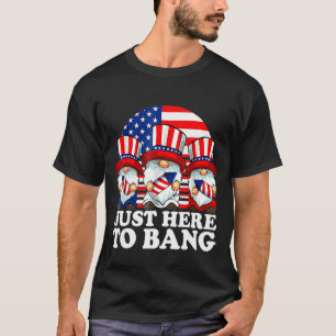 Nur hier zu Bang 4. Juli Niedlichen Gnomes Holding T-Shirt