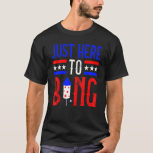 Nur hier zu Bang 4. Juli US-Fahne 4. T-Shirt