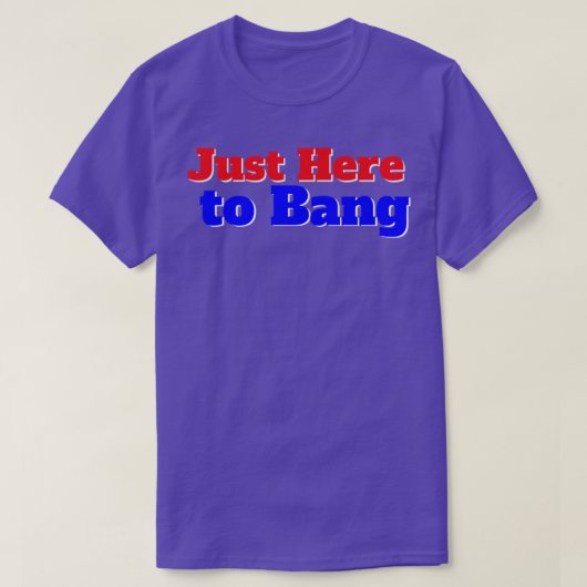 Nur hier zu Bang American Flag Fireworks 4. J T-Shirt (Design vorne)