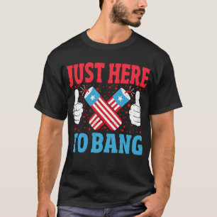 Nur hier zum Bang Funny Fireworks 4. Juli T-Shirt
