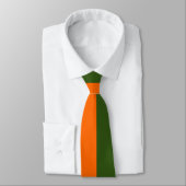 Nur Hintergrundfarbe - 1/2 orange + Ihre Idee Krawatte (Gebunden)