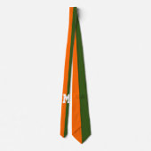 Nur Hintergrundfarbe - 1/2 orange + Ihre Idee Krawatte (Rückseite)