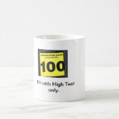 Nur hoher Test Kaffeetasse (Mittel)