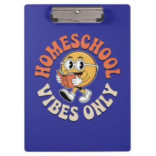 Nur Homeschool Vibes Klemmbrett