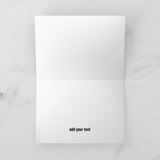 Nur Horsin, Pferd Karte (Innenseite)