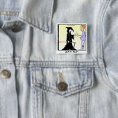 Nur Hühner fürchten den Sensenmann. Button (Beispiel)