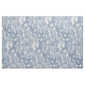 nur Hühner klassische blaue Perle Stoff (Fat Quarter (45,7 x 55,9 cm))