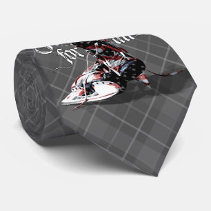 Nur Ice für alle (Hockey) Neck Tie Krawatte