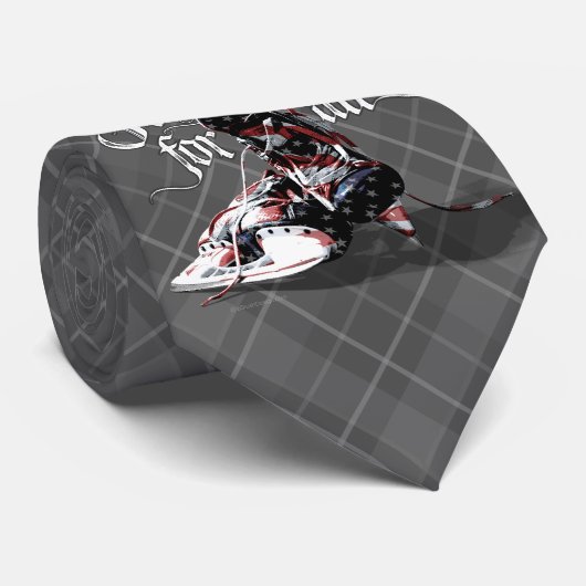 Nur Ice für alle (Hockey) Neck Tie Krawatte (Gerollt)