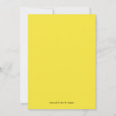 Nur ich danke Ihnen. (Rückseite)