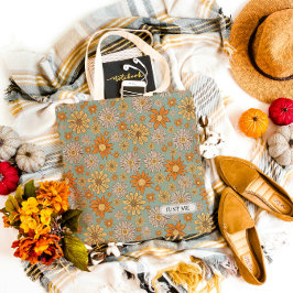 Nur Ich Florales Blaues Ästhetik-Tasche Tasche