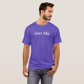 Nur ich Lila T-Shirt (Vorne ganz)