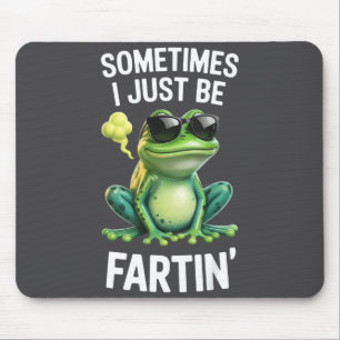 Nur ich manchmal furzender Frosch Spezial Mousepad