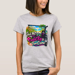 Nur Ich, mein weißes Küstenfahrzeug und wahre Verb T-Shirt