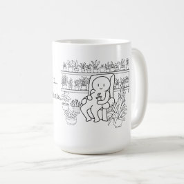 Nur ich und meine Pflanzen Kaffeetasse