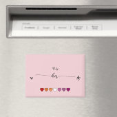 Nur ihre lesbischen Herzen Magnet (In Situ (Geschirrspüler))