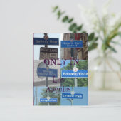 Nur in LA Postkarte (Stehend Vorderseite)