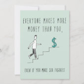 Nur in Silicon Valley Grußkarte: Mehr Geld Karte (Vorderseite)