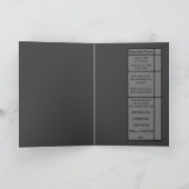 Nur in Träumen Beerdigung Einladungen (Innenseite)