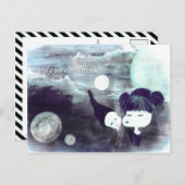 nur in Träumen ... Postkarte (Vorne/Hinten)