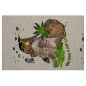 Nur Jagd mit Zoomobjektiv Stoff (Fat Quarter (45,7 x 55,9 cm))