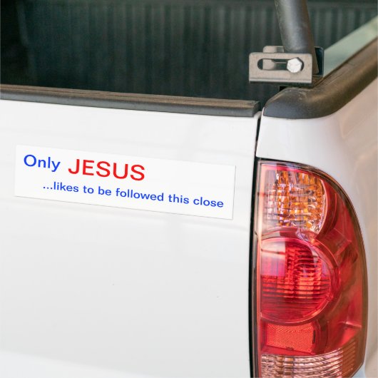 Nur JESUS Autoaufkleber (Auf Lkw)