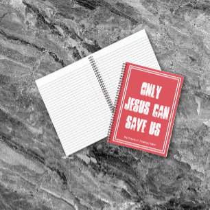 Nur Jesus kann uns das Prayer Journal und Ihren Na Notizblock
