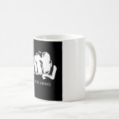 Nur Joking Funny Spaß Design Kaffeetasse (VorderseiteRechts)