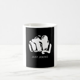 Nur Joking Funny Spaß Design Kaffeetasse