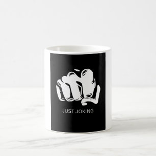 Nur Joking Funny Spaß Design Kaffeetasse