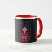 Nur Judy kann mich beurteilen, wie die Tasse der F (VorderseiteRechts)