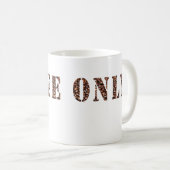 Nur Kaffee! Kaffeetasse (VorderseiteRechts)
