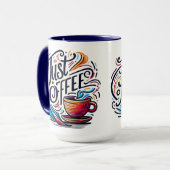 Nur Kaffee Tasse (Vorderseite Links)