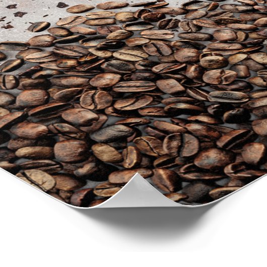 Nur Kaffee und WiFi Poster (Ecke)