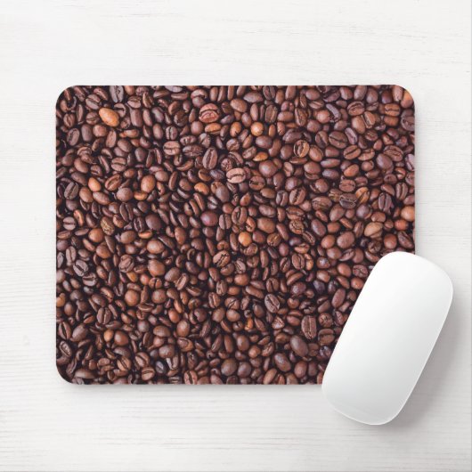 Nur Kaffeebohnen Mousepad (Mit Mouse)