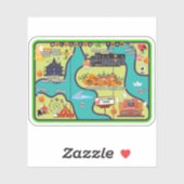 Nur Kartenaufkleber Aufkleber (Blatt)