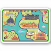 Nur Kartenaufkleber Aufkleber (Vorderseite)