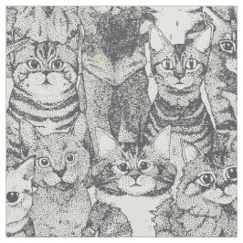 nur Kätzchen Stoff
