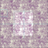 nur Kätzchen violett Stoff (Kachel)