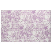 nur Kätzchen violett Stoff (Fat Quarter (45,7 x 55,9 cm))
