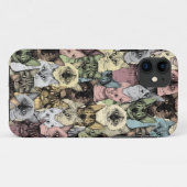 nur Katzen Retro Case-Mate iPhone Hülle (Rückseite (Horizontal))